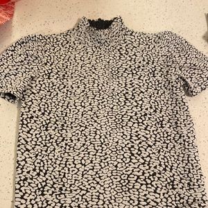 Fun Zara turtle neck t shirt
